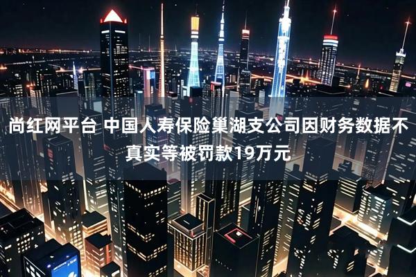 尚红网平台 中国人寿保险巢湖支公司因财务数据不真实等被罚款19万元
